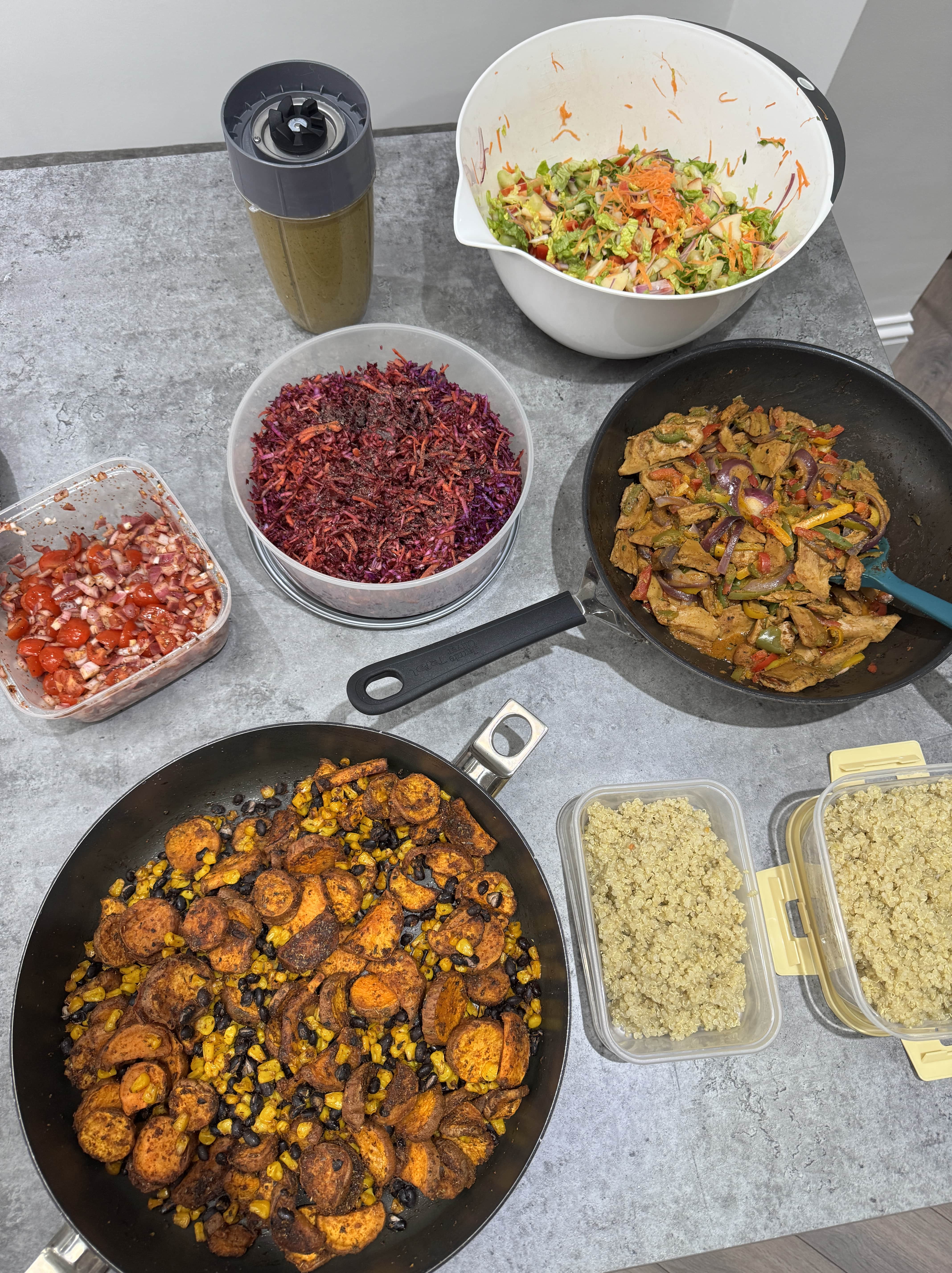 buddha bowl meal prep